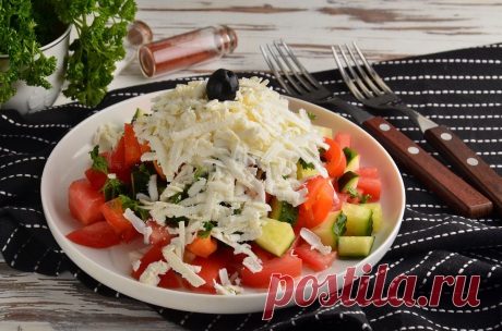Шопский салат - классический болгарский рецепт