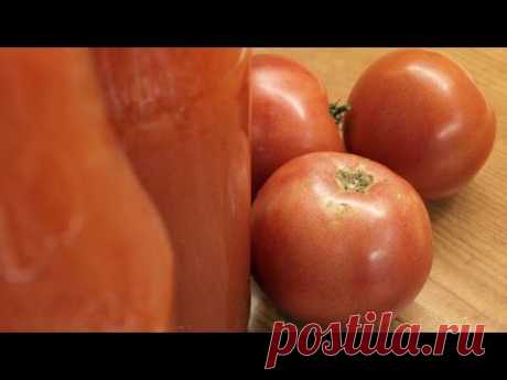 Томатный сок / Homemade tomato juice - YouTube