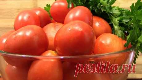 Закатываем помидоры без уксуса