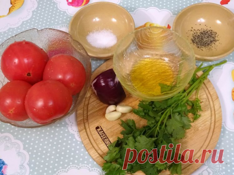 Соус из свежих помидоров за 5 минут - Простые рецепты Овкусе.ру