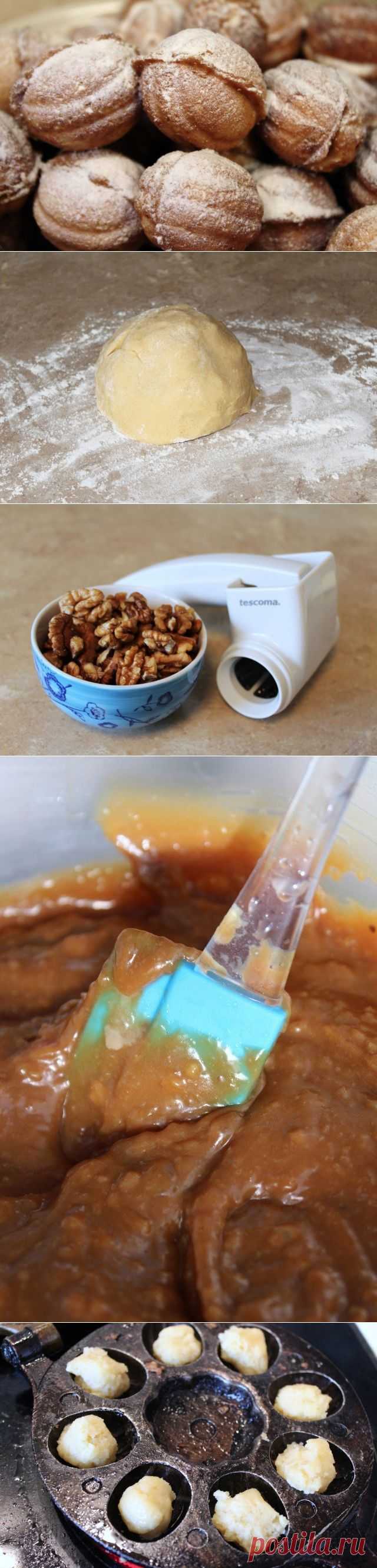 Как приготовить печенье орешки со сгущенкой. - рецепт, ингридиенты и фотографии