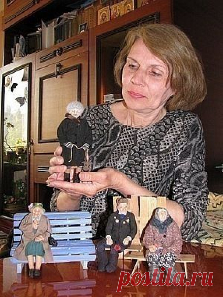Удивительные кукольные миниатюры Ирины Верхградской