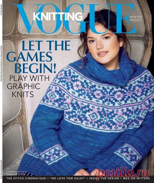 Вязаные модели в журнале «Vogue Knitting - Winter 2022/2023»