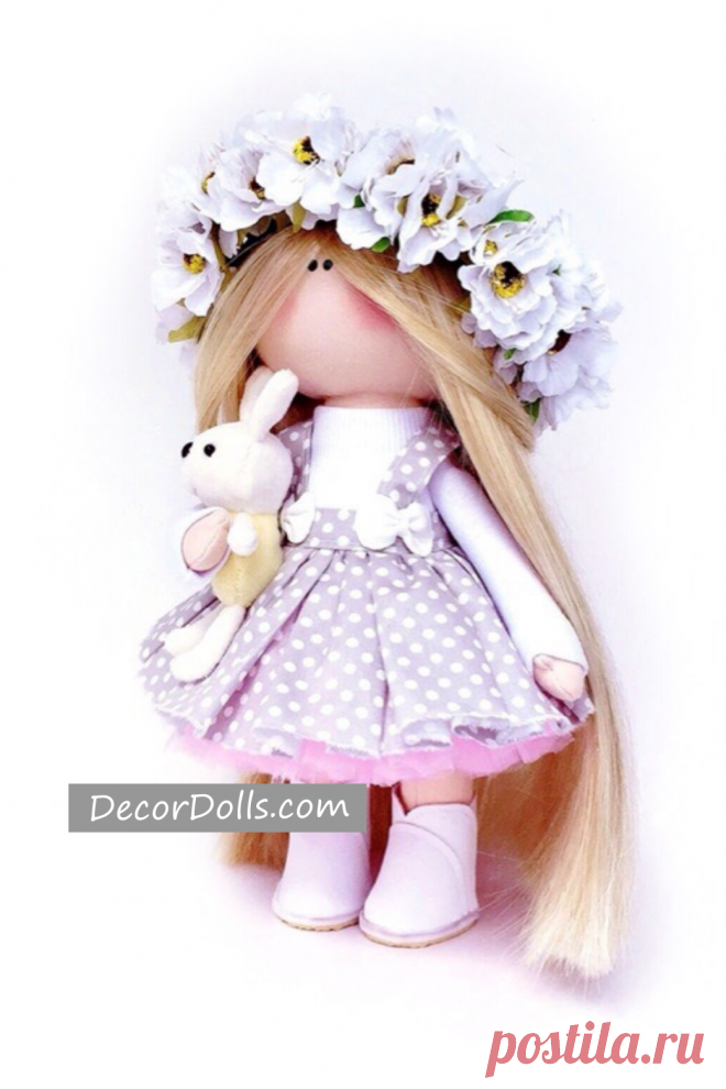 Interior Decor Doll, Summer Love Gift, Handmade Tilda Doll, Custom Rag – Decor Dolls