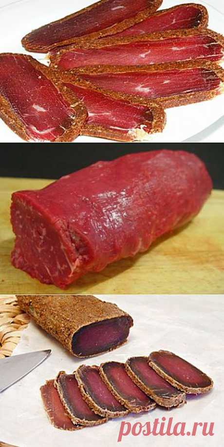 Бастурма из говядины / Заготовка мяса / TVCook: пошаговые рецепты c фото