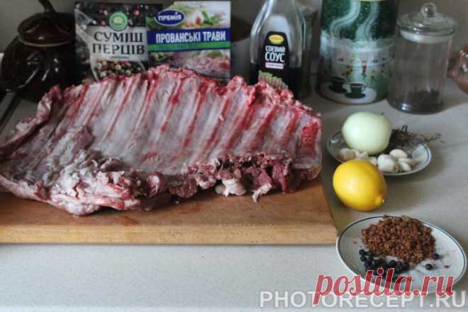Жаркое из свиных ребрышек в духовке - рецепт с фото пошагово