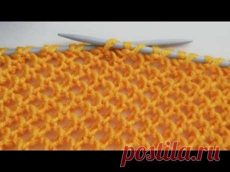 Ajurlu file çok kolay çok güzel iki şiş örgü modeli  🎉Ajurlu mesh knitting model