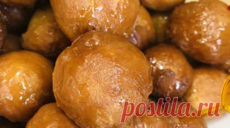 Как приготовить греческие пончики лукумадес | panacota