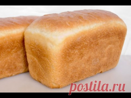 Хлеб. Рецепт и выпечка домашнего белого хлеба в духовке.