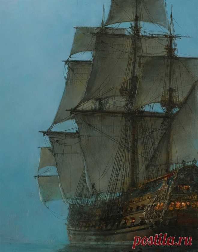 Художник Монтегю Доусон (Montague Dawson; 1895-1973)