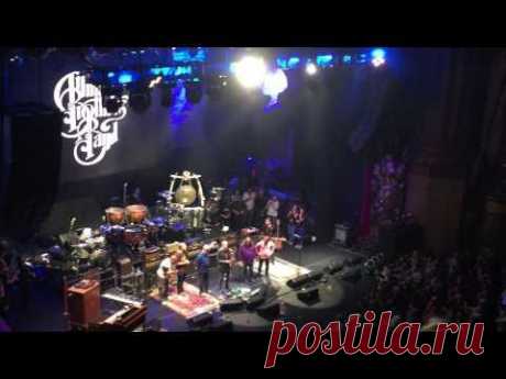 Allman Brothers Band - Encore Speech &amp; Trouble No More 10/28/14 Final Show @ Beacon