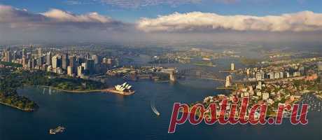 Сидней, Австралия | Сферические aэропанорамы, фотографии и 3D туры самых интересных и красивых городов и уголков нашей планеты, 360° панорамы вокруг света | проект AirPano.ru