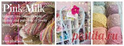 Pink Milk: Coiled Rose Crochet Pattern