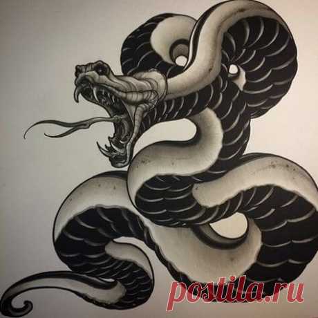 15+ Traditional Japanese Snake Tattoo Designs | PetPress