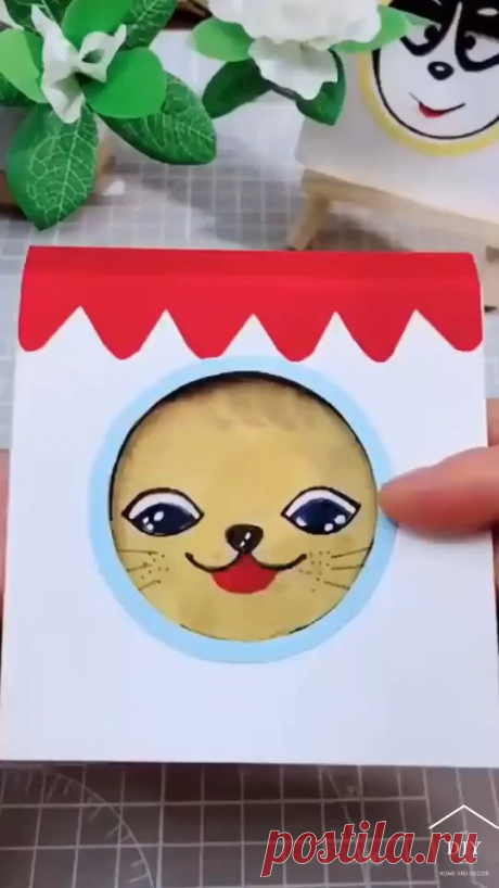 DIY Face-changing card
