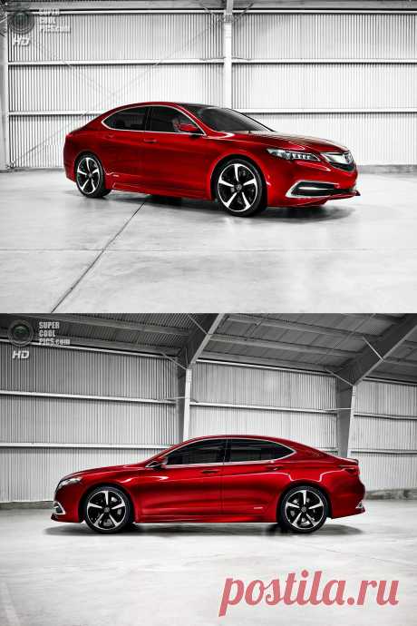 Атлетичная Acura TLX Prototype (10 фото) — SuperCoolPics