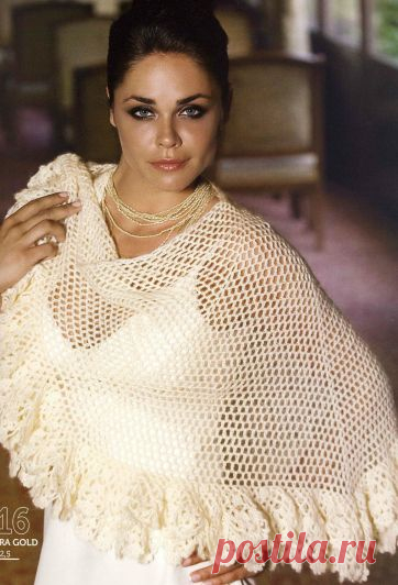 0016 - шарфи, шалі, палатини - В'язання для жінок - Каталог статей - Md.Crochet