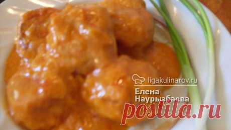 Рыбные фрикадельки в томатном соусе – рецепт с фото от Лиги Кулинаров, пошаговый рецепт