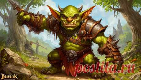 Goblin Lord. Иллюстрация Дмитрия Храповицкого к ККИ &quot;Берсерк&quot;