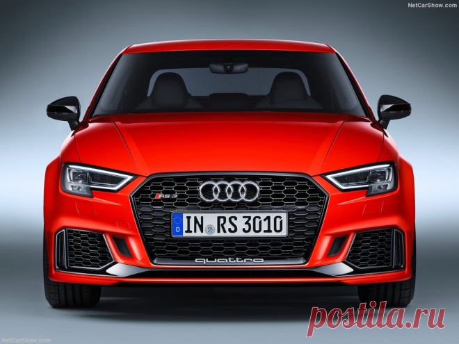 Смотри! Audi RS3 2018 модельного года Немецкий автомобильный бренд  Audi готовится к выпуску нового спортивного автомобиля Audi RS 3 2018 модельного года. Дебют новинки пройдет на автосалоне в