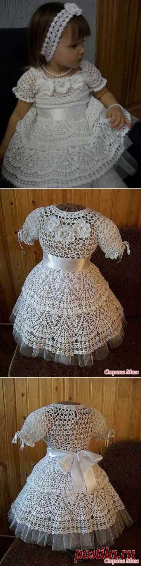 Платье Снежинка от p_tasha вяжут мастерицы онлайн