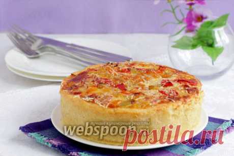Пирог с овощами на картофельном тесте на Webspoon.ru