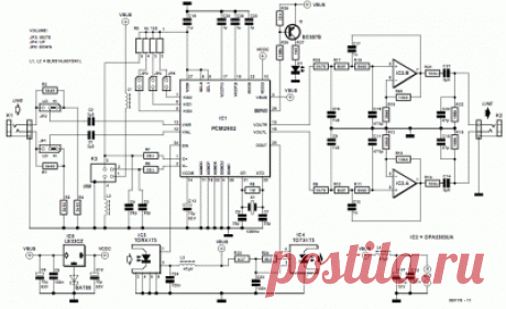 USB Аудио-Кодек с S/PDIF входом-выходом на PCM2902 - Источники аудиосигнала - Статьи - DiyAudio.ru - Все для паяльщиков и ценителей звука: схемы, статьи, печатные платы, консультации, форум.