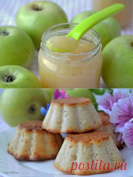 MY FOOD или проверено Лизой: Домашнее яблочное пюре и кексы с ним