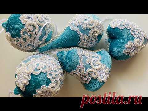 Ёлочные игрушки своими руками 🎄. Handmade Christmas ornaments 🎄