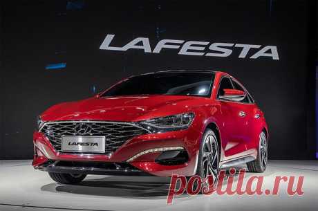 Hyundai Lafesta 2018 – стильный спортивный седан Хундай Лафеста - цена, фото, технические характеристики, авто новинки 2018-2019 года