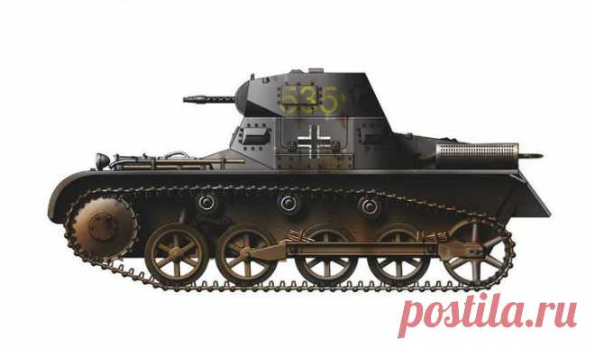 Легкий танк Panzerkampfwagen I - Танки Второй мировой: история, фото, видео
