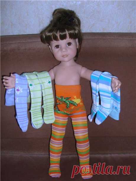 Нужные мелочи для наших девчушек. Мастер-класс: Колготки для кукол своими руками / Мастер-классы, творческая мастерская: уроки, схемы, выкройки кукол, своими руками / Бэйбики. Куклы фото. Одежда для кукол