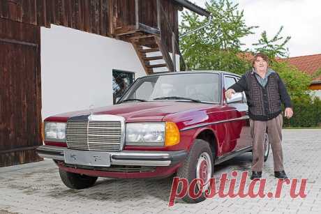Гражданин Германии Леонадр Шпеер в 1985 году купил новый Mercedes-Benz 240D серии W123, но по различным причинам практически не пользовался машиной. В результате, сейчас он является обладателем 30-летнего &quot;Мерседеса&quot; в отличном состоянии с пробегом всего 30 км. / Изучение немецкого языка