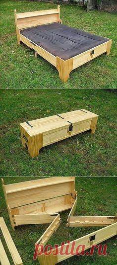 (296) Diy Wood work - cute idea - pallet | DIY furniture