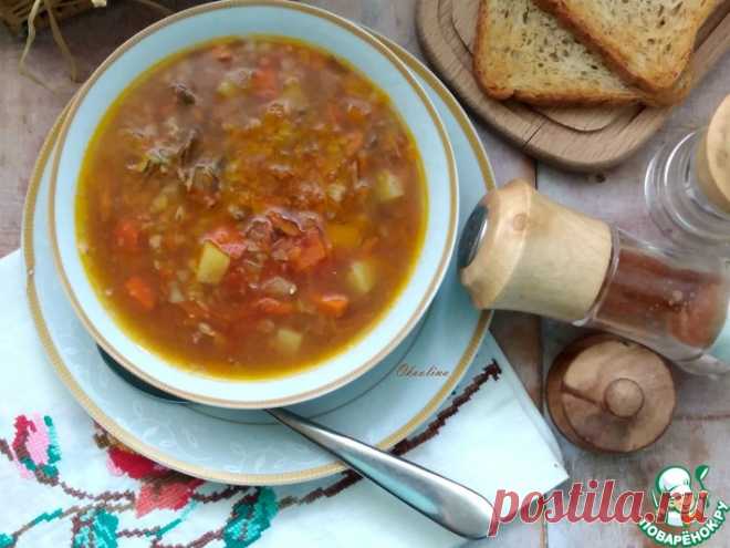 Килечный суп с гречневой крупой Кулинарный рецепт