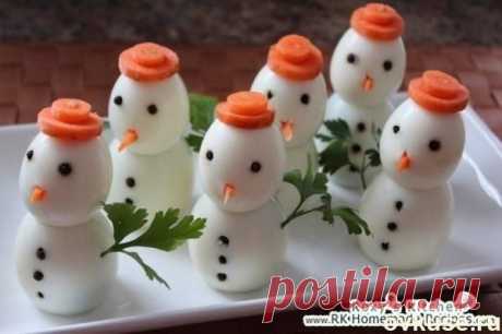 Ты можешь сделать съедобных снеговиков - Простые рецепты Овкусе.ру