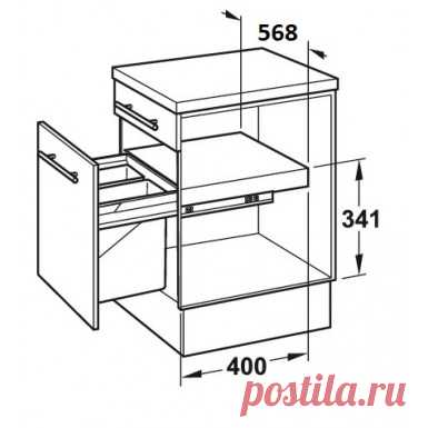 Šiukšliadėžė - Šiukšliadėžės - Virtuvės įranga - Prekių katalogas - Baldų furnitūra ir priedai