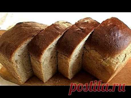 АВТОРСКИЙ РЕЦЕПТ. ПШЕНИЧНО - РЖАНОЙ ХЛЕБ.  Вкусно и полезно/WHEAT - Rye bread.