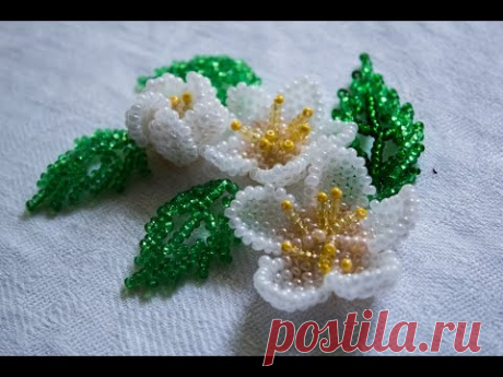 Цветы в технике Мозаичного плетения - YouTube