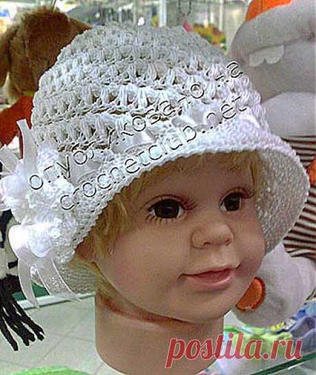 Детская шляпка крючком - Вязание Крючком. Блог Настика