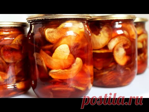 СКОЛЬКО ИХ НИ ДЕЛАЙ ВСЕГДА МАЛО! ЯБЛОЧНЫЕ ДОЛЬКИ КАК ЦУКАТЫ! ПРОЗРАЧНОЕ ВАРЕНЬЕ ИЗ ЯБЛОК НА ЗИМУ.