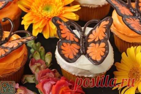 ​Кондитерские бабочки: мастер-класс