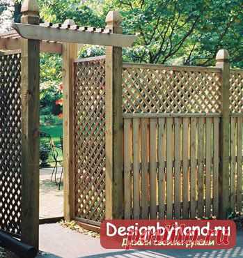Как сделать своими руками качественный и долговечный деревянный забор?