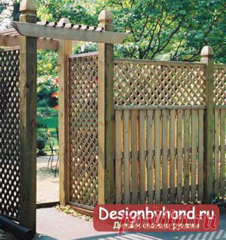 Как сделать своими руками качественный и долговечный деревянный забор?