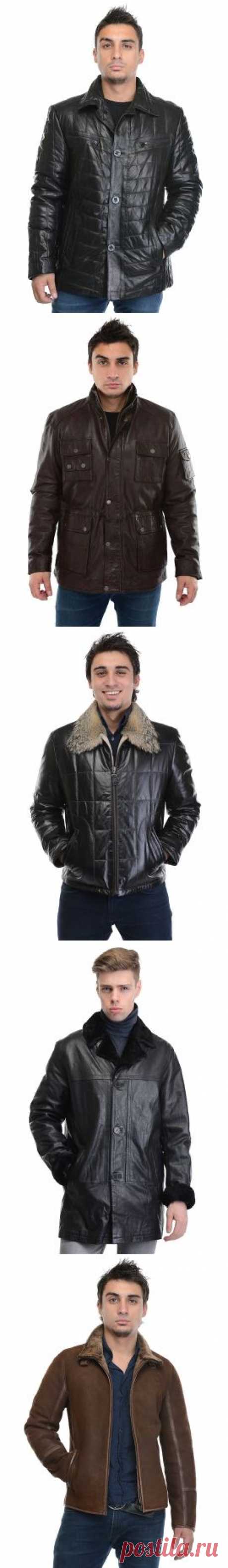Кожаные куртки для мужчин. Купить мужскую кожаную куртку в интернет магазине Fursk.ru