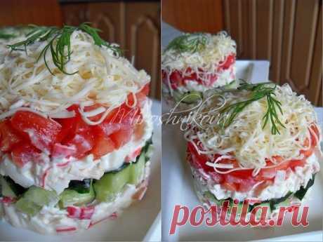 10 салатов с помидорами