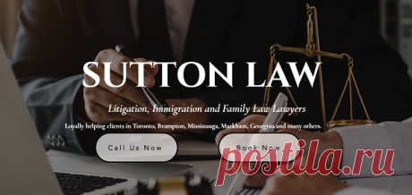Sutton Law office suggests diversified juridical services, guaranteeing qualified approach to various law issues and targets. In nowadays's world, resolving law troubles is considered a significant task in any area, including family, initiating a business, buying real estate or transmitting possessions rights to others. Go to Sutton Law office in Toronto and get ready for competent juridical support.
