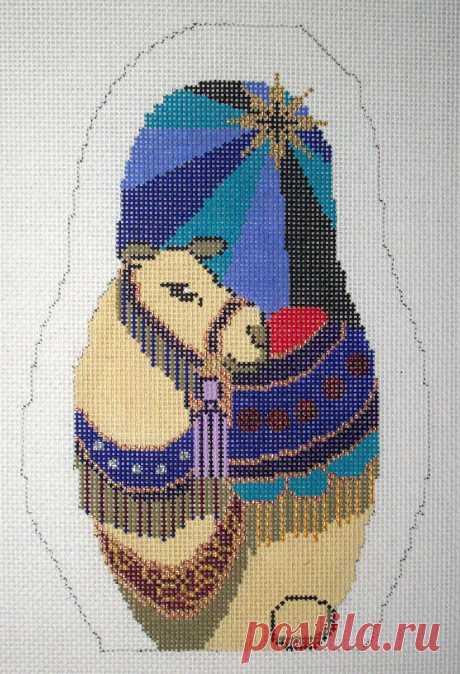 Nesting Nativity – Camel Adorable high-quality Nesting Nativity - Camel. The Needlepointer is a full-service shop specializing in hand-painted canvases, thread fibers, needlepoint books, accessories, needlepoint classes and much more.