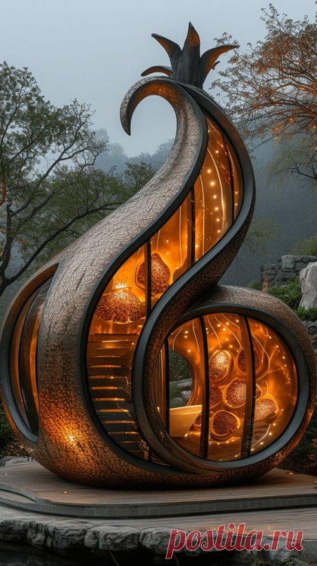 Pomegranate Haven Pavilion by Kowsar Noroozi