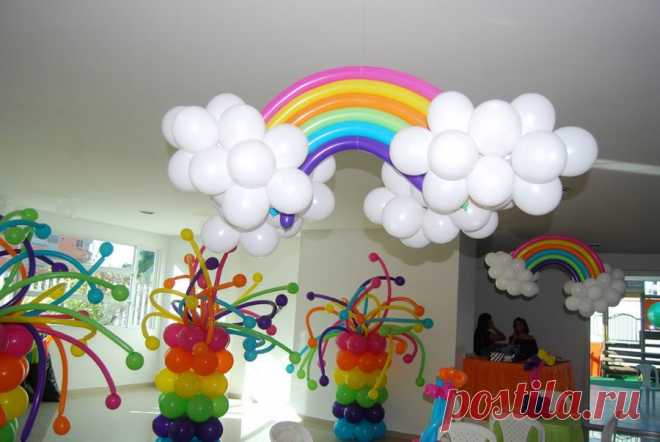 Как сделать гирлянду из воздушных шаров своими руками: пошаговая инструкция, фото. Гирлянда из разноцветных шаров, триколор, трехцветная, двухцветная, радуга перекрученная своими руками, схема, идеи, фото, видео